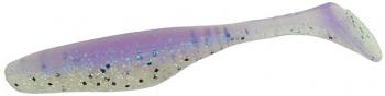 4" Walleye Turbo Shad - Albino Ghost